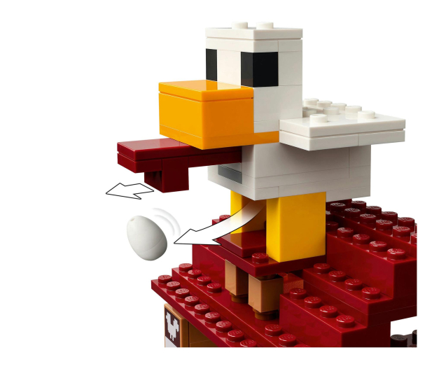 LEGO Minecraft 21273 Atak balonowego Ghasta na wioskę - 1308186 - zdjęcie 11